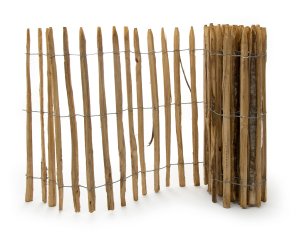 Ganivelle en bois de Châtaignier | 500 x 150 cm | 40-50 mm d'épaisseur 