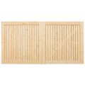 Portail battant en bois OSTEND | 350 x 180 cm | Bois pin brut