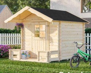 Maisonnette en bois pour enfant Stina 2,22 x 2,60 m – Palmako