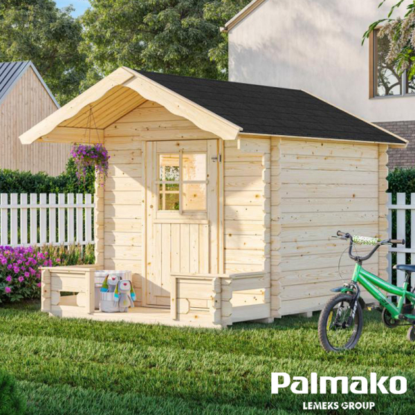 Maisonnette en bois pour enfant Stina 2,22 x 2,60 m – Palmako