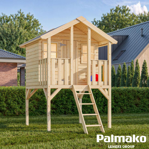 Maisonnette sur pilotis Toby 1,80 x 1,22 m – Palmako