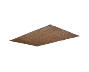 Toile d’ombrage en fibres de coco 3x3 m – Naturelle et résistante pour pergola carrée