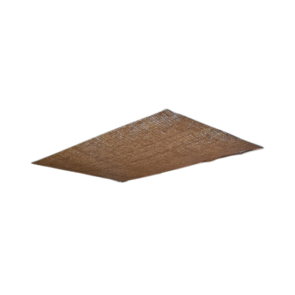 Toile d’ombrage en fibres de coco 3x3 m – Naturelle et résistante pour pergola carrée