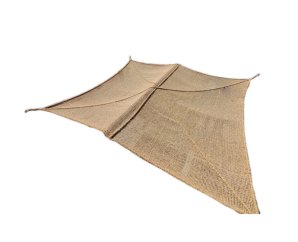 oile coco rectangulaire 3x4 m – 4 boucles galvanisées incluses