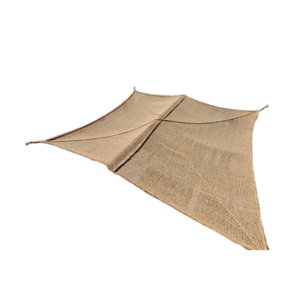 oile coco rectangulaire 3x4 m – 4 boucles galvanisées incluses