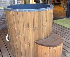 Bain glacé en bois – Ice Bath Ø102 cm + pompe à chaleur