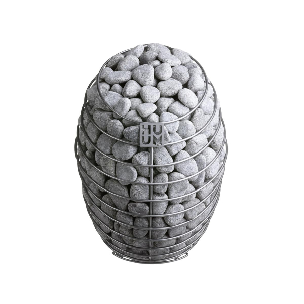 Poêle de sauna électrique HUUM Drop 6 kW avec pierres et commande UKU
