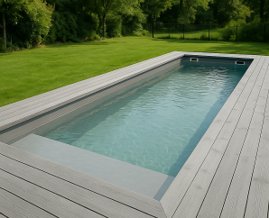 Piscine bois couloir de nage sur-mesure AQUAPINS | Plusieurs dimensions disponibles