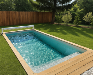 Piscine bois rectangulaire sur-mesure AQUAPINS | Plusieurs dimensions disponibles