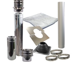 Tuyau d'échappement pour pôele de sauna Harvia M3