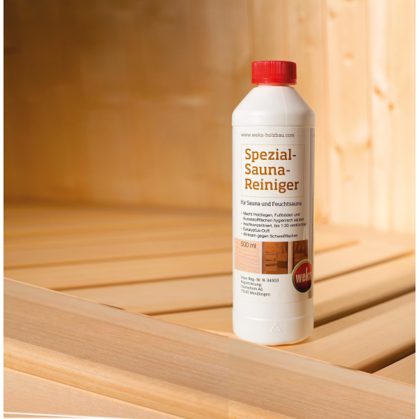 Nettoyant universel sauna et hammam WEKA – 500 ml parfum eucalyptus