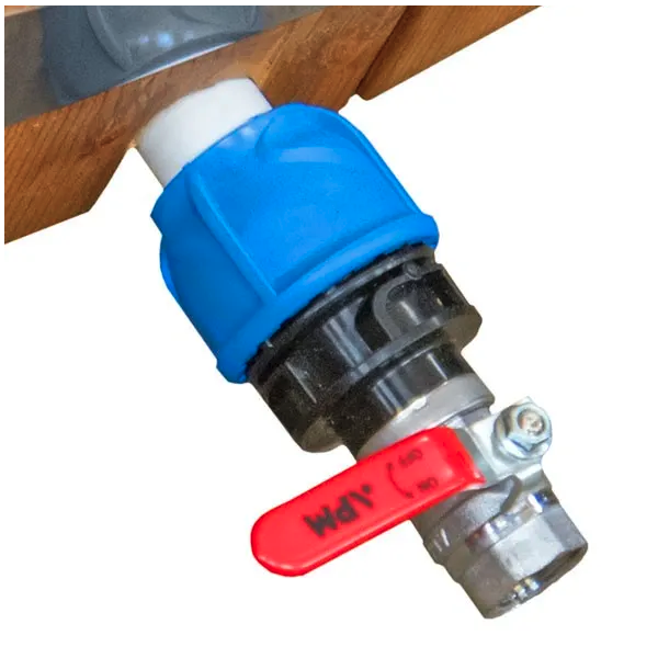 Valve de vidange 3/4 pour bain nordique extérieur Baltresto