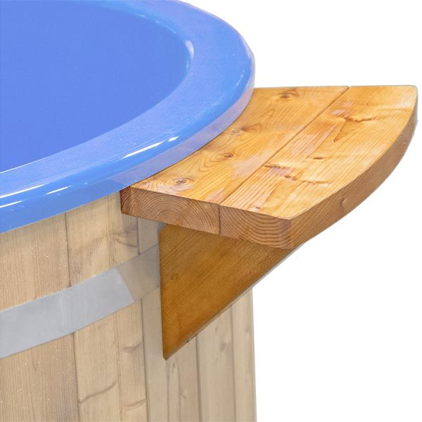 Étagère en Thermowood pour bain nordique Baltresto - Pour bain nordique 1.85 x 0.95 m
