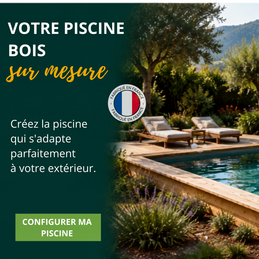 Votre piscine bois sur mesure